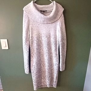 White House Black Market sweater dress, size L.